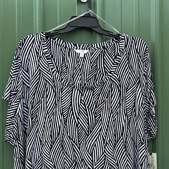 Women's Soft Stretch Swing Knit Dress, Size 4X - Picture 2 of 4